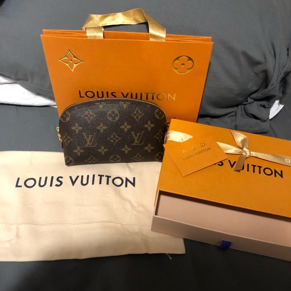 LV Cosmetic Pouch - Picture 1 of 3